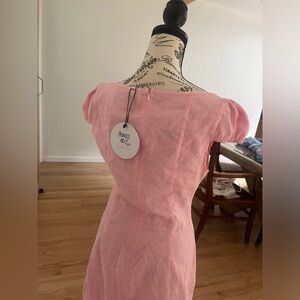 Pink flow short dress (perfect for a country concert)